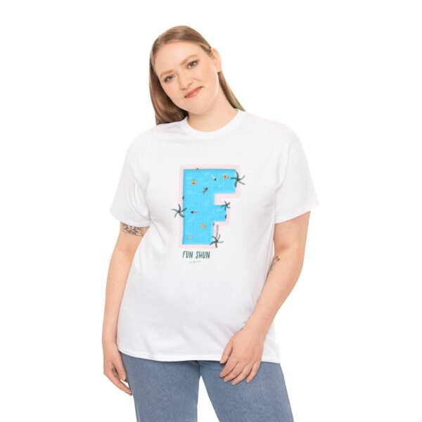 Fun Shunn Beach Women's Heavy Cotton Tee - Image 6