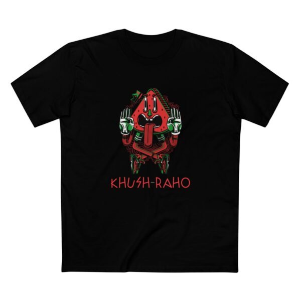 Khush Raho Men's Staple Tee - Image 5