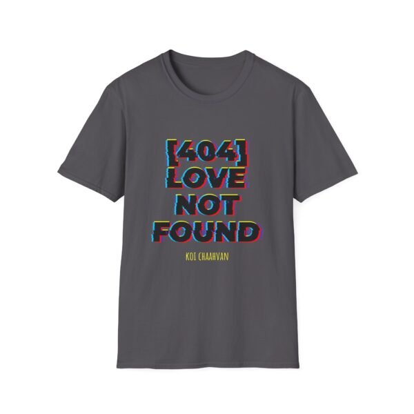 404 Love Not Found Unisex Softstyle T-Shirt - Trendy Graphic Tee for Casual Wear - Image 7