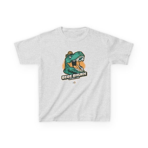 BEBE BHUKH LAGGI AA Kids Boys Heavy Cotton™ Tee - Image 5