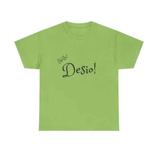 Hello Desio Mens Heavy Cotton Tee - Image 17