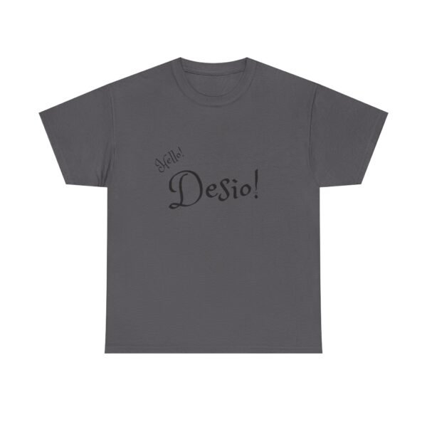 Hello Desio Mens Heavy Cotton Tee - Image 21
