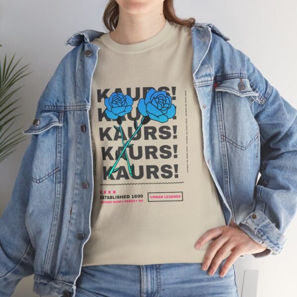 KAURS - Floral Graphic Cotton Tee - Image 2