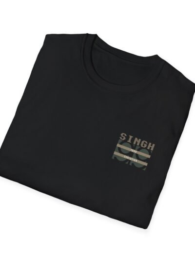 Minimalist Design with 'SINGH' Graphic - Perfect for Casual Wear & Everyday Comfort