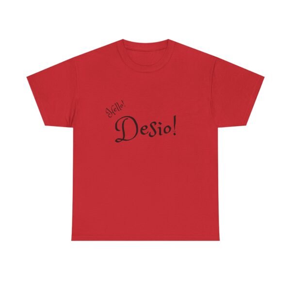 Hello Desio Mens Heavy Cotton Tee - Image 29