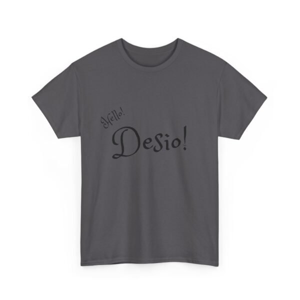 Hello Desio Mens Heavy Cotton Tee - Image 23