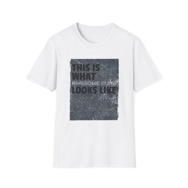 Motivational Punjabi T-Shirt - 'This Is What Awesome Puna Looks Like'