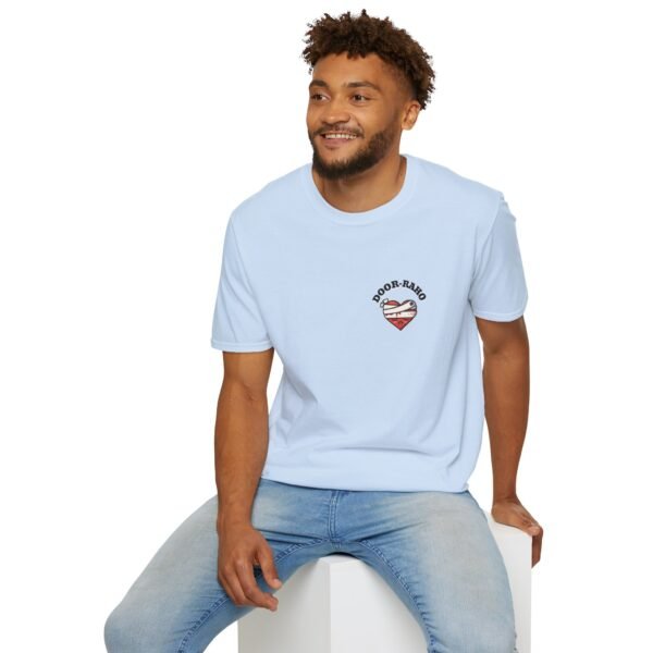 Love tow door raho Unisex Softstyle T-Shirt - Image 9
