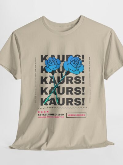 KAURS - Floral Graphic Cotton Tee
