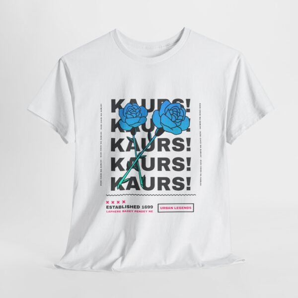 KAURS - Floral Graphic Cotton Tee - Image 3