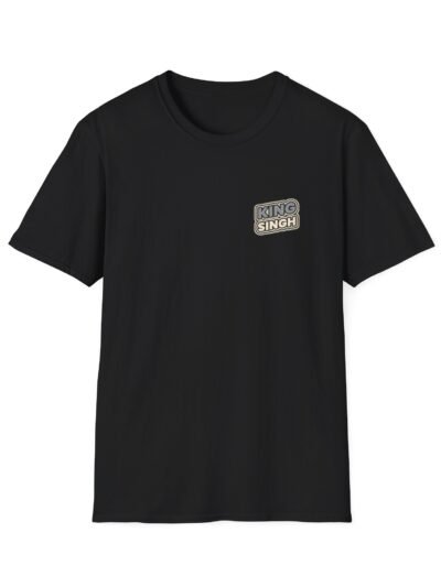 King Singch Unisex Softstyle T-Shirt - Casual Vintage Tee for Music Lovers