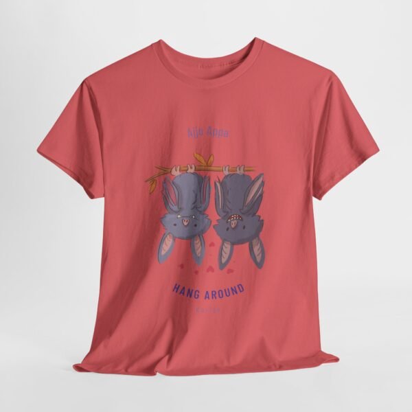 Cute Bunny Cotton Graphic Tee - "Ajjo Appan Hang Around karyie" - Image 3
