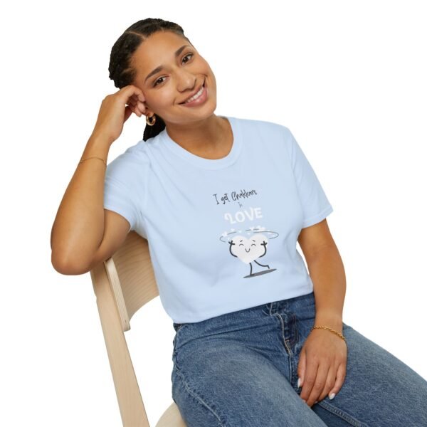 "I Get Chakkars in Love" Unisex Softstyle T-Shirt - Cute Humor Tee for Valentine’s Day & Everyday Wear - Image 12