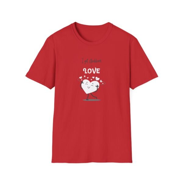 "I Get Chakkars in Love" Unisex Softstyle T-Shirt - Cute Humor Tee for Valentine’s Day & Everyday Wear - Image 13