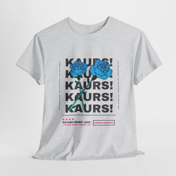 KAURS - Floral Graphic Cotton Tee - Image 4