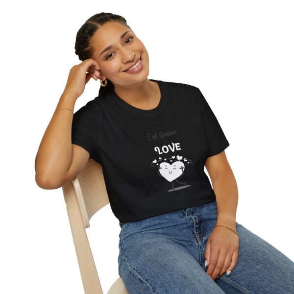 "I Get Chakkars in Love" Unisex Softstyle T-Shirt - Cute Humor Tee for Valentine’s Day & Everyday Wear