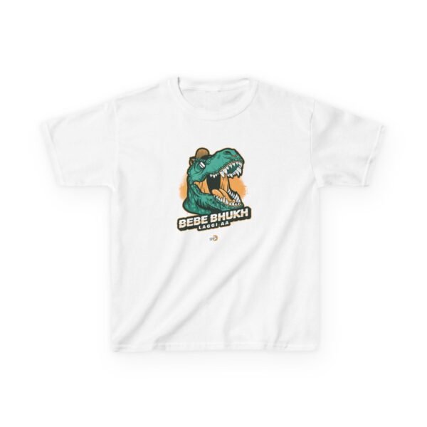 BEBE BHUKH LAGGI AA Kids Boys Heavy Cotton™ Tee - Image 3
