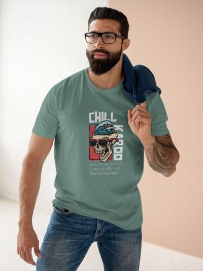 "Chill Karo" Adult Staple Tee