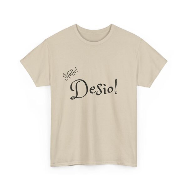 Hello Desio Mens Heavy Cotton Tee - Image 15