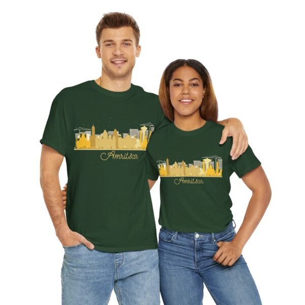 Amritsar Skyline Unisex Heavy Cotton Tee