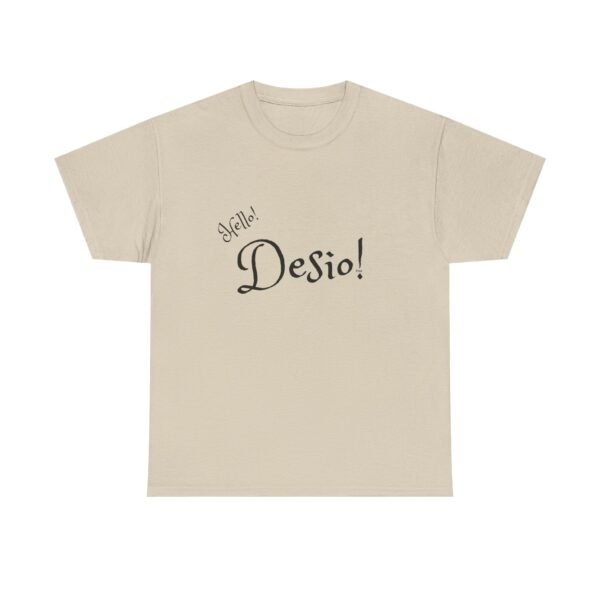 Hello Desio Mens Heavy Cotton Tee - Image 13