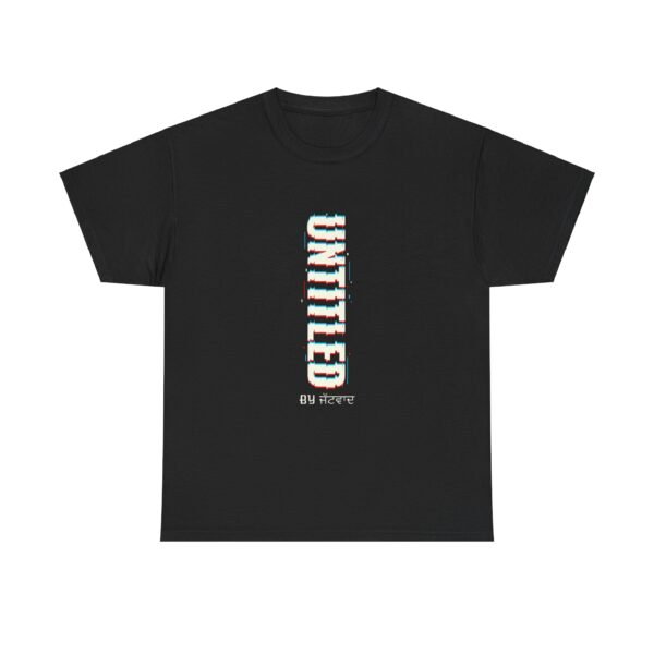 'UNTITLED' by Jattwaad Heavy Cotton Graphic Tee - Image 2