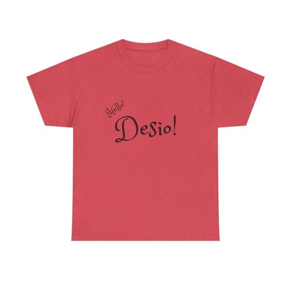 Hello Desio Mens Heavy Cotton Tee - Image 25