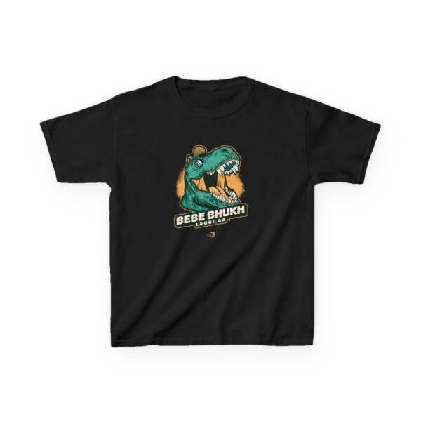 BEBE BHUKH LAGGI AA Kids Boys Heavy Cotton™ Tee - Image 4