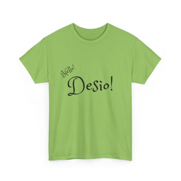 Hello Desio Mens Heavy Cotton Tee - Image 19