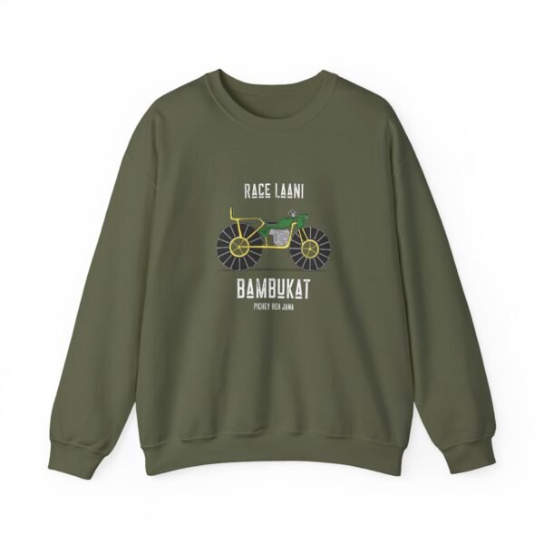 Race Laani Bambukat Design Crewneck Sweatshirt - Image 3