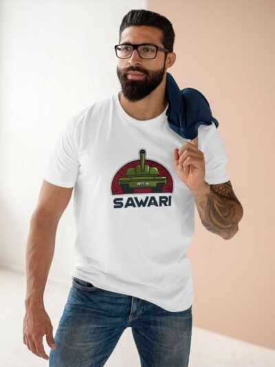 Jatt di Sawari Men's Staple Tee
