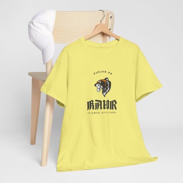 Kaur Fierce Attitude Women Heavy Cotton Tee - Image 4