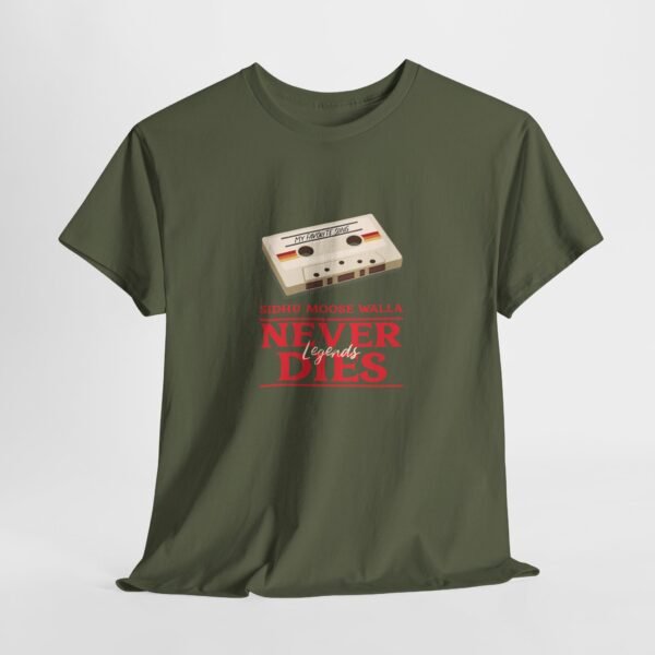 SMW 'Legends Never Dies' Heavy Cotton Tee - Image 4