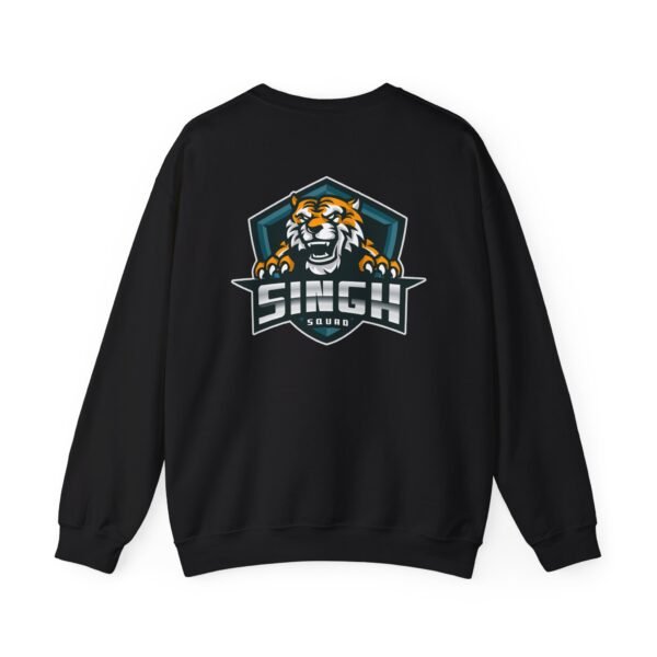 Singh Squad Crewneck Sweatshirt - Tiger Back Print - Image 4