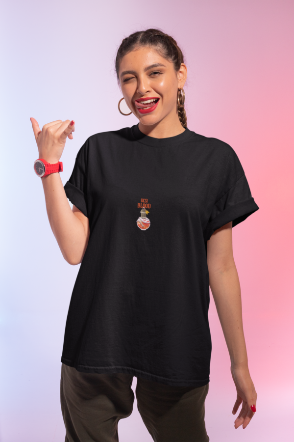 Desi Blood - Unisex Heavy Cotton Tee - Image 3