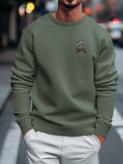 Saan Jatt Bull Crewneck Sweatshirt