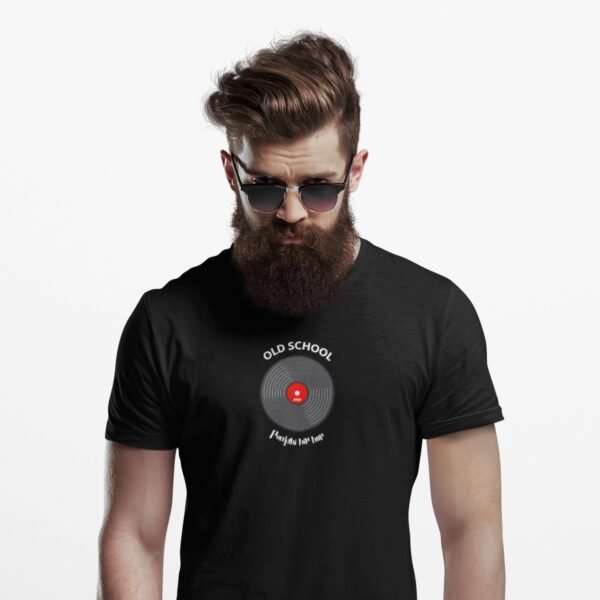 SMW Old School Vinyl Record Unisex Heavy Cotton Tee