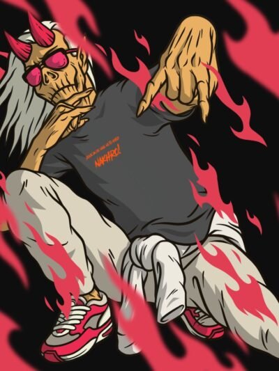 Devila de naal na tu khed nakro Heavy Cotton Tee