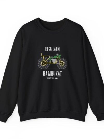 Race Laani Bambukat Design Crewneck Sweatshirt