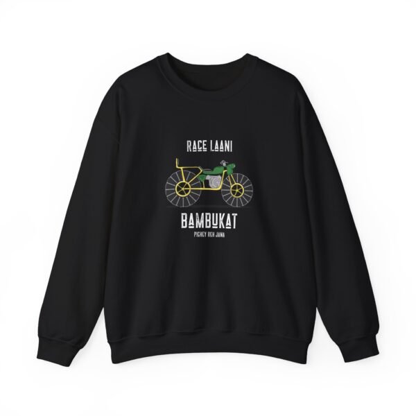 Race Laani Bambukat Design Crewneck Sweatshirt
