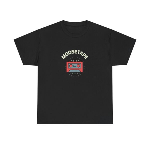 MooseTape Unisex Heavy Cotton Tee - Perfect for Music Lovers - Image 2