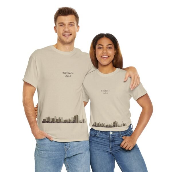 Brisbane "Aale"  Skyline - City Vibe Heavy Cotton Tee