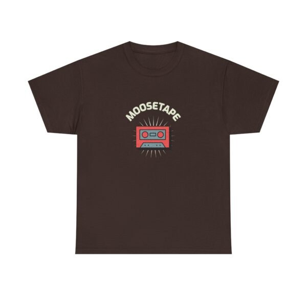 MooseTape Unisex Heavy Cotton Tee - Perfect for Music Lovers - Image 4