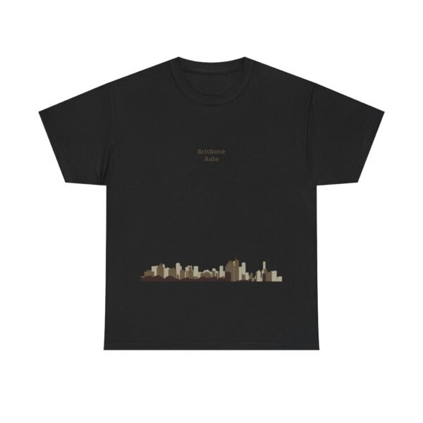 Brisbane "Aale"  Skyline - City Vibe Heavy Cotton Tee - Image 5