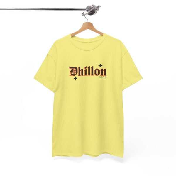 'Dhillon Saab' Graphic Heavy Cotton Tee - Image 8