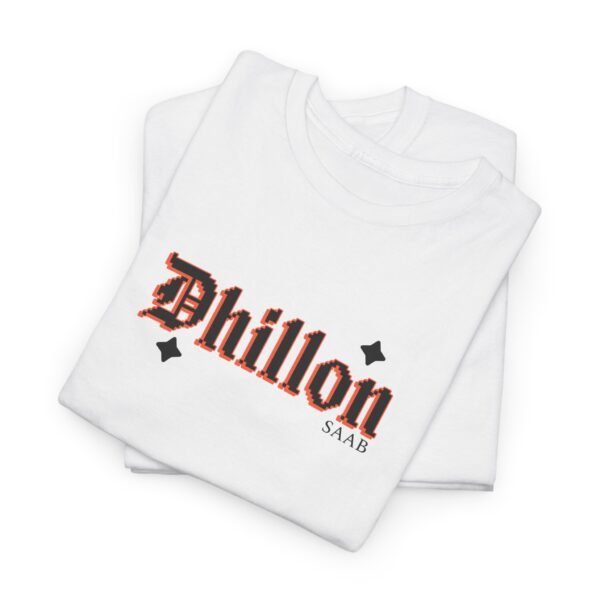 'Dhillon Saab' Graphic Heavy Cotton Tee - Image 3
