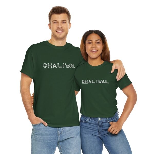 Dhaliwal Punjabi Unisex Heavy Cotton Tee - Image 4