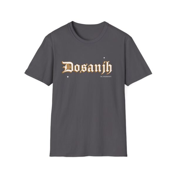 Stylish Gold 'Dosanjh' Unisex Softstyle T-Shirt - Image 8