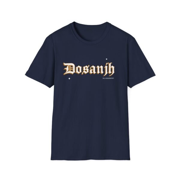 Stylish Gold 'Dosanjh' Unisex Softstyle T-Shirt - Image 10
