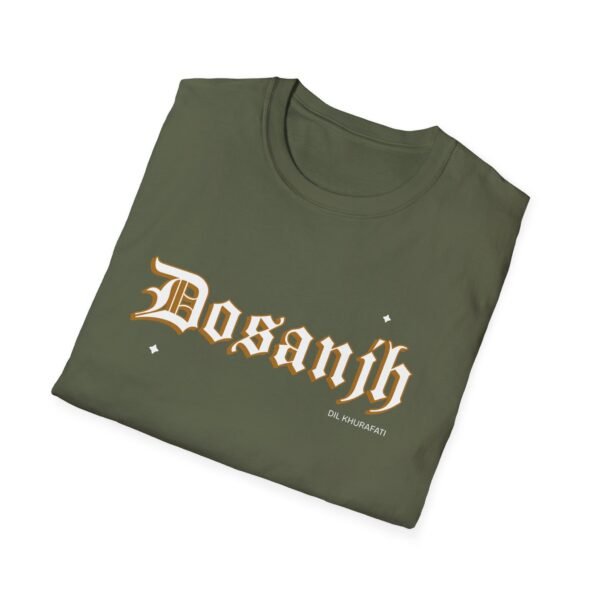 Stylish Gold 'Dosanjh' Unisex Softstyle T-Shirt - Image 7